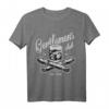 Gentlemens Club T-Shirt für Edelmänner mit Zigarre & Whiskey - Stilvolles Herren-Shirt für Sommer & Hipster Geschenk