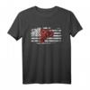 ATV Vintage American Flag T-Shirt – Patriotisches Offroad-Design im Vintage-Look