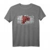 ATV Vintage American Flag T-Shirt – Patriotisches Offroad-Design im Vintage-Look