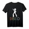 Retro Disco Dancing Shirt für 70er Jahre Disco Dancer Geschenk – Perfekt für Partynächte, Fasching & Halloween Kostüm