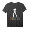 Retro Disco Dancing Shirt für 70er Jahre Disco Dancer Geschenk – Perfekt für Partynächte, Fasching & Halloween Kostüm