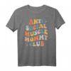 Lustiges Pumpendeckel „Muscle Mommy Club“ Anti-Social T-Shirt – Perfekt für Mütter, Tanten & Schwestern beim Gewichtheben & als Fitness-Geschenk