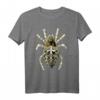 Arachnida Araneus diadematus Riesige haarige Kreuz Spinne T-Shirt – Perfektes Geschenk für Spinnenliebhaber, Biologen und Naturfans