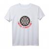 Lustiges Dart Dartscheibe Dartpfeil T-Shirt – Witziges Geschenk für Dartspieler, Dartclub und Dartfans