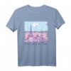 Ich liebe Fahrrad fahren in Paris T-Shirt - Trekkingrad Geschenk für Radfahrer, Abenteurer & Fahrradliebhaber