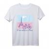 Ich liebe Fahrrad fahren in Paris T-Shirt - Trekkingrad Geschenk für Radfahrer, Abenteurer & Fahrradliebhaber