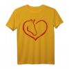 Süßes Herz mit Pferd T-Shirt für Mädchen und Damen - Witziges Reiterinnen Geschenk für Geburtstag, Weihnachten & besondere Anlässe