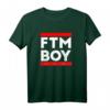 TRANS BOY FTM Design T-Shirt – Stolzes LGBTQ+ Motiv für CSD, LGBT-Partys & als Geschenk für Transgender & Freunde