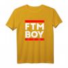 TRANS BOY FTM Design T-Shirt – Stolzes LGBTQ+ Motiv für CSD, LGBT-Partys & als Geschenk für Transgender & Freunde
