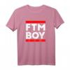 TRANS BOY FTM Design T-Shirt – Stolzes LGBTQ+ Motiv für CSD, LGBT-Partys & als Geschenk für Transgender & Freunde