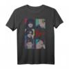 Breakfast Club Character Panel Portrait Logo T-Shirt - Offiziell lizenziertes Merchandise für Filmfans und Nostalgie-Liebhaber