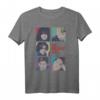 Breakfast Club Character Panel Portrait Logo T-Shirt - Offiziell lizenziertes Merchandise für Filmfans und Nostalgie-Liebhaber