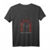 Damen HapMonkey Memento Mori Techno DJ Club T-Shirt mit V-Ausschnitt – Vintage Rave und Festival Style