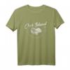 Oak Island Schatzsuche T-Shirt mit Karte, Schädel & Knochen – Perfektes Geschenk für Schatzjäger, Abenteurer & Geschichtsfanatiker