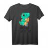 APEROLO SAUFUS REX Dino Dinosaurier Tyranno Vino T-Shirt – Lustiges Sommeroutfit für Aperol- & Cocktail-Liebhaber, perfekt für Strand, Bar & Urlaub