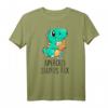 APEROLO SAUFUS REX Dino Dinosaurier Tyranno Vino T-Shirt – Lustiges Sommeroutfit für Aperol- & Cocktail-Liebhaber, perfekt für Strand, Bar & Urlaub