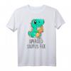 APEROLO SAUFUS REX Dino Dinosaurier Tyranno Vino T-Shirt – Lustiges Sommeroutfit für Aperol- & Cocktail-Liebhaber, perfekt für Strand, Bar & Urlaub