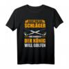 Reicht mir die Schläger, der König will Golfen! - Lustiges Golf T-Shirt für Golfer & Geschenkidee für Golfbegeisterte