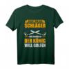Reicht mir die Schläger, der König will Golfen! - Lustiges Golf T-Shirt für Golfer & Geschenkidee für Golfbegeisterte