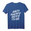 Anti Happy Sad Boys Club Vaporwave Ästhetisches T-Shirt – Streetwear für Skater, Träumer & Lifestyle-Enthusiasten