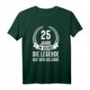 25. Jubiläum T-Shirt - 25 Jahre im Dienst, Die Legende auf den Gelände, perfekt für Freunde, Kollegen & Feuerwehrkameraden zum Jahrestag