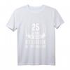 25. Jubiläum T-Shirt - 25 Jahre im Dienst, Die Legende auf den Gelände, perfekt für Freunde, Kollegen & Feuerwehrkameraden zum Jahrestag