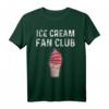 Ice Cream Softeis Fan Club T-Shirt - Für Eisliebhaber und Dessertfans, Humorvolles T-Shirt für Kinder und Erwachsene