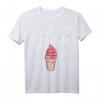 Ice Cream Softeis Fan Club T-Shirt - Für Eisliebhaber und Dessertfans, Humorvolles T-Shirt für Kinder und Erwachsene