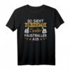Faustball T-Shirt mit coolem Spruch und Faustballer Silhouette – Geschenkidee für Faustballspieler & -spielerinnen im Sportverein