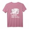 Ich esse nichts was pupst - Veganer Vegetarier T-Shirt mit Schwein - Lustiges Statement-Shirt für Tierliebhaber & Tierschützer