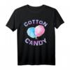 Zuckerwatte-Stifte Cones Floss Sweet Tooth Candy Fun T-Shirt – Buntes, flauschiges Design für Süßigkeitenliebhaber & Geburtstagsfans