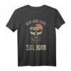 Old Man Club Geschenk zum 55. Geburtstag – Vintage T-Shirt für Männer, geboren 1966, mit Totenkopf und amerikanischer Flagge