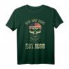 Old Man Club Geschenk zum 55. Geburtstag – Vintage T-Shirt für Männer, geboren 1966, mit Totenkopf und amerikanischer Flagge