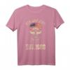 Old Man Club Geschenk zum 55. Geburtstag – Vintage T-Shirt für Männer, geboren 1966, mit Totenkopf und amerikanischer Flagge