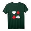 Spielkarten Poker Herz Spaten Diamant Club T-Shirt – Stylisches Design für Poker- und Kartenspiel-Fans