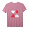 Spielkarten Poker Herz Spaten Diamant Club T-Shirt – Stylisches Design für Poker- und Kartenspiel-Fans