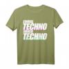 Einmal Techno Immer Techno Rave Party Club T-Shirt – Das perfekte Festival- und Club-Outfit für Raver und Musikliebhaber