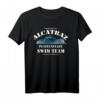 Alcatraz Swim Team Vintage T-Shirt – Original Schwimmteam Fanartikel für Männer, Frauen & Jugendliche, Ideal als Geschenk für Geburtstag, Weihnachten & Abschluss