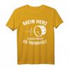 Music Club Drum T-Shirt - Lustiges Schlagzeug T-Shirt für Musiker und Musikliebhaber im Karnevalsclub