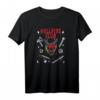 HapMonkey Stranger Things Hellfire Club Collage T-Shirt - Offizielles Fan-Shirt für Fans von Demogorgon, Vecna, Eddie Munson & Co.
