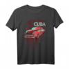 Cuba Libre Distressed T-Shirt - Support Cuban Freedom, Havana Classic Cars & Vintage Style