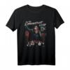 Breakfast Club Distressed Main Cast Logo Collage T-Shirt - Offiziell Lizenzierte Popkultur Kleidung