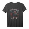 Breakfast Club Distressed Main Cast Logo Collage T-Shirt - Offiziell Lizenzierte Popkultur Kleidung