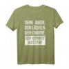 Ich Könnte Kotzen Charmant Sarkasmus T-Shirt – Lustiges, Provokantes Geschenk für Freunde mit schwarzem Humor