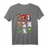 Lustiges Dabbing Santa Elf Rentier Eisbär Weihnachts-T-Shirt für Kinder – Perfektes festliches Outfit für Mädchen & Jungen zu Weihnachten