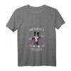 Damen Mir reicht's ich geh hullern Border Collie Hütehund Hoop Fit T-Shirt mit V-Ausschnitt – Lustiges Hundesprich & Fitness Design, ideales Geschenk für Hundeliebhaberinnen