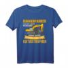 Baggerfahrer machen keine Fehler, wenn dann Katastrophen T-Shirt – Lustiges Geschenk für Baggerfahrer, Maschinenführer und Baumaschinenfans