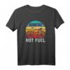 Rennradfahrer Fahrradfahrer Burn Fat Not Fuel T-Shirt – Perfektes Geschenk für Radfahrer, Familienmitglieder & Fitnessfans zu Weihnachten, Geburtstag & besonderen Anlässen