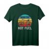 Rennradfahrer Fahrradfahrer Burn Fat Not Fuel T-Shirt – Perfektes Geschenk für Radfahrer, Familienmitglieder & Fitnessfans zu Weihnachten, Geburtstag & besonderen Anlässen