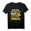 Imker Papa Vater Imkerei T-Shirt mit Biene, Honigbiene & Hummel - Perfektes Geschenk für Bienenliebhaber, Familie & Naturfreunde
